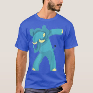Dabbing Elephant cute Birthday T-Shirt