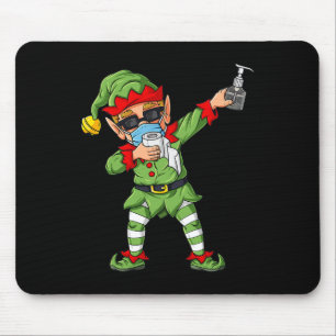 Dabbing Elf Family Matching Christmas Boys Girls K Mouse Pad