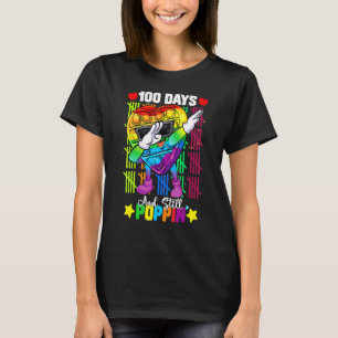 Dabbing Fidget Toy 100 Days Of School And Still Po T-Shirt