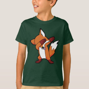 Dabbing Fox Hip Hop Dance Dab T-Shirt