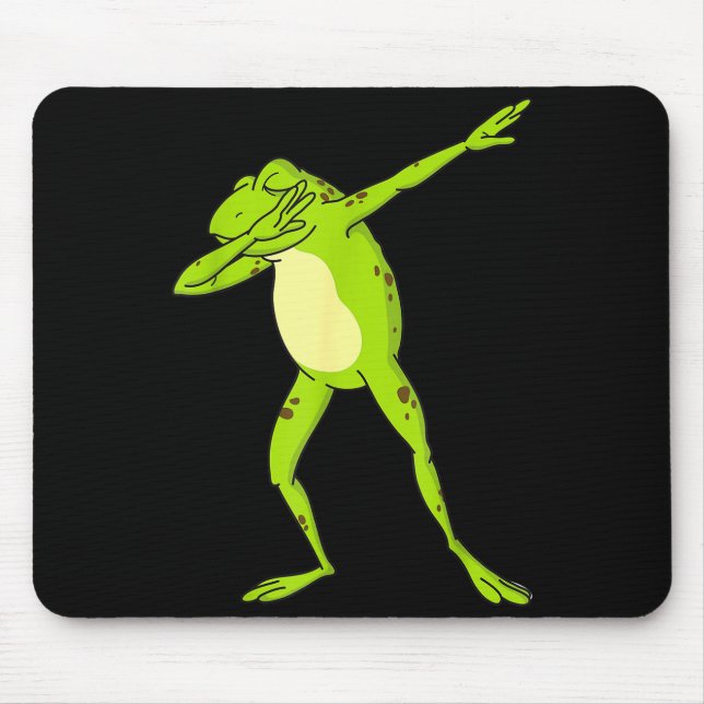 Dabbing Frog For Kids-boys &amp; Girls Funny Anima Mouse Pad (Front)