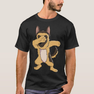 Dabbing German Shepherd  Owner Dab Dance T-Shirt