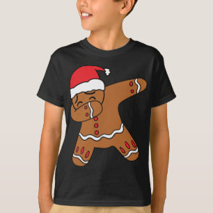 Dabbing Gingerbread Man Gingerdab Christmas Dab Da T-Shirt