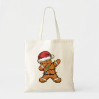 Dabbing Gingerbread Tree Light Christmas