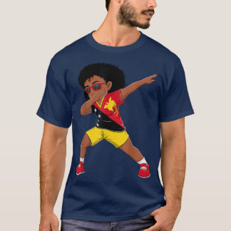 Dabbing Girl Papua New Guinean Papua New Guinea Fl T-Shirt