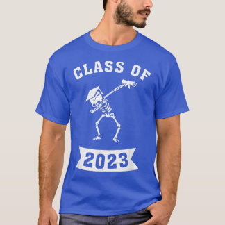 Dabbing Graduation Class 2023 Funny Skeleton Dab S T-Shirt