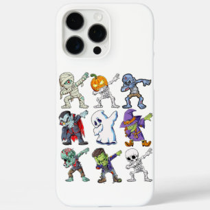 Dabbing Halloween Boys Skeleton Zombie Mummy  iPhone 16 Pro Max Case