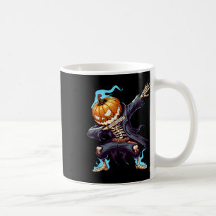 Dabbing Halloween Skeleton Monster Dab Spooky Boys Coffee Mug