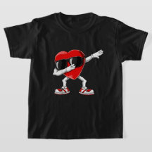 Dabbing Heart Funny Gifts Mens Kids Boys Valentine