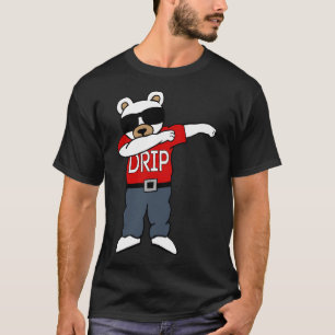 Dabbing Hip Bear Drip T-Shirt