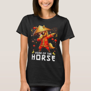 Dabbing Horse Lunar Chinese New Year Of The Horse  T-Shirt