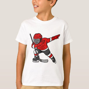 Dabbing Ice Hockey Player Sports Athlete Dab Dance T-Shirt