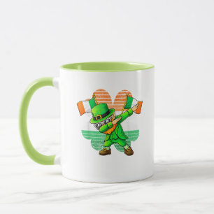 Dabbing Leprechaun for Kids Boys Mens Youth  Mug