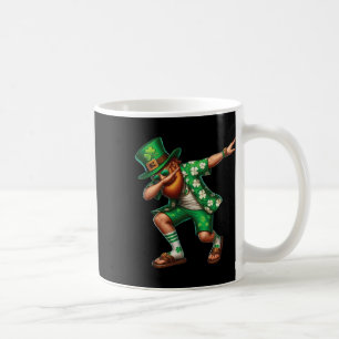Dabbing Leprechaun St Patricks Day Boys Men Hawaii Coffee Mug