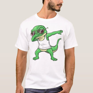 Dabbing Lizard Funny Cute Dab Dance T-Shirt