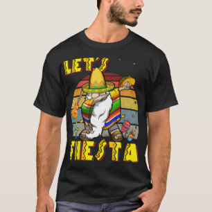 Dabbing Mexican Poncho Cinco De Mayo Funny Vintage T-Shirt