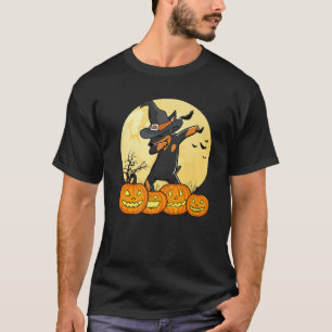 Dabbing Miniature Pinscher Dab Dance Halloween Dog T-Shirt