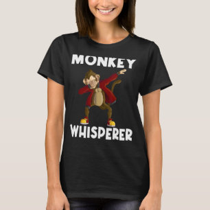 Dabbing Monkey For Men Women Kids Monkey T-Shirt