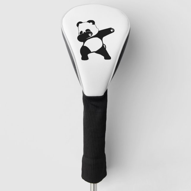 Dabbing Panda  Golf Head Cover (Front)