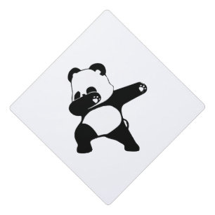 Dabbing Panda Graduation Cap Topper