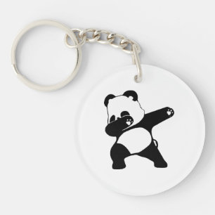 Dabbing Panda  Keychain