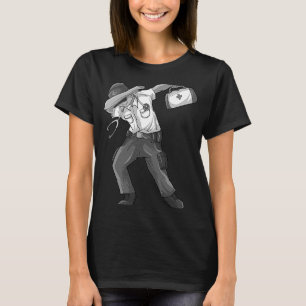 Dabbing Paramedic Cute Med Tech Dab Men Women T-Shirt