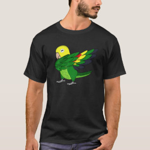 Dabbing Parrot I Double Yellow headed Amazon T-Shirt