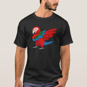 Dabbing Parrot I  Green winged Macaw T-Shirt