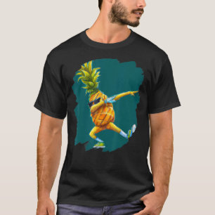 Dabbing Pineapple Aloha Sunglasses Beach Dance Haw T-Shirt