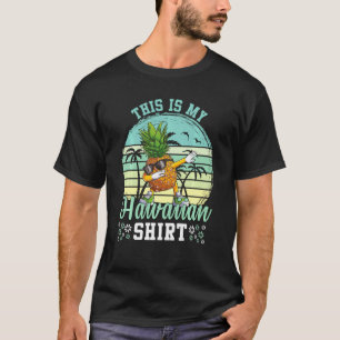 Dabbing Pineapple Hawaiian Shirts Tropical Aloha B