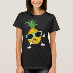 Dabbing pineapple sunglasses pool party for men wo T-Shirt