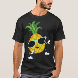Dabbing pineapple sunglasses pool party for men wo T-Shirt