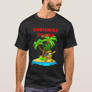 Dabbing Pineapple Sunglasses Summer Beer Aloha Bea T-Shirt