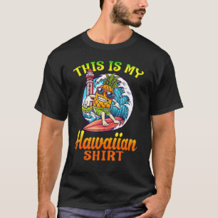 Dabbing Pineapple Women Men Boys Girls This Is My  T-Shirt