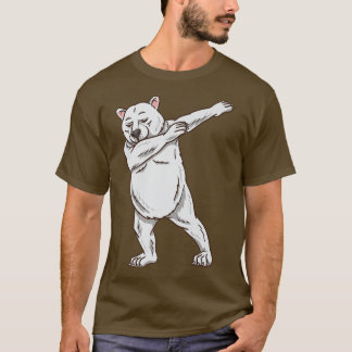 Dabbing Polar Bear Premium 651  T-Shirt