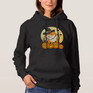 Dabbing Pomeranian Halloween Dab Dance Hoodie