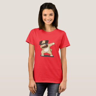 Dabbing Pug Funny Shirt
