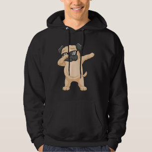 Dabbing Pug Pug Sunglasses Dab Dance Classic T-Shi Hoodie