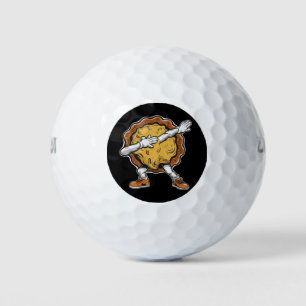 Dabbing Pumpkin Pie Thanksgiving Day  Golf Balls
