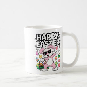 Dabbing Rabbit Easter Day Eggs Dab Boys Girls Kid Coffee Mug