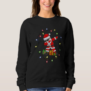 Dabbing Santa Christmas Boys Girls Men Women Xmas  Sweatshirt