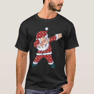 Dabbing Santa Christmas Kids Boys Girls Men Dab Xm T-Shirt