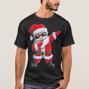 Dabbing Santa Claus Christmas Boys Men Xmas Dab Da T-Shirt