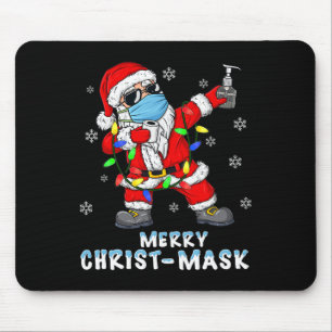 Dabbing Santa Claus Merry Christmas Xmas Fun Dab  Mouse Pad
