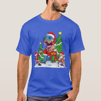 Dabbing Santa TRe Unicorn Christmas Kids Boys Men  T-Shirt