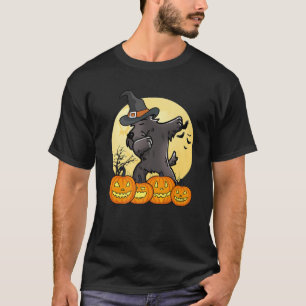 Dabbing Scottish Terrier Dab Dance Funny Dog Hallo T-Shirt