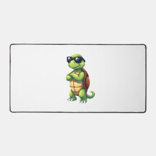 Dabbing Sea Turtle Animal Lover Save The Turtles ( Desk Mat