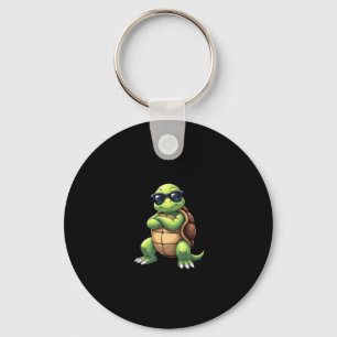 Dabbing Sea Turtle Animal Lover Save The Turtles ( Keychain