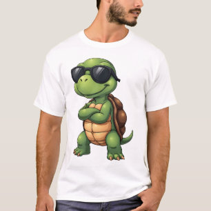 Dabbing Sea Turtle Animal Lover Save The Turtles ( T-Shirt