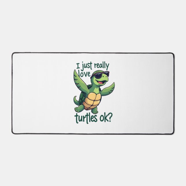 Dabbing Sea Turtle J'Aime Vraiment Les Tortues Ok_ (Recto)